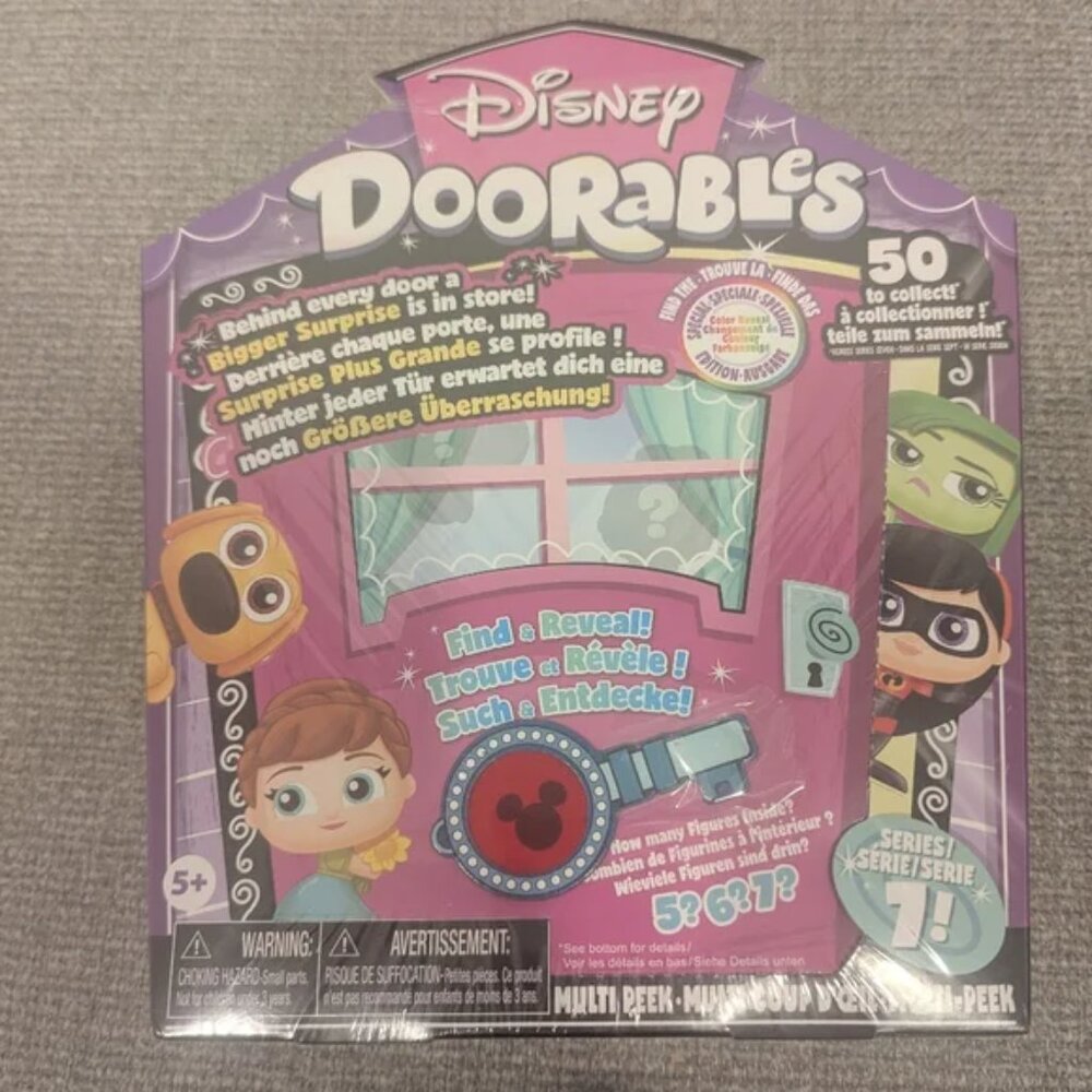 Doorables U 08  ULTRA RARE Disney Series 7 Box Collectible NIB